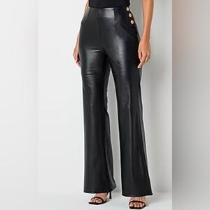 Bold Elements - High Rise Faux Leather Pull On Pants - NWT!!